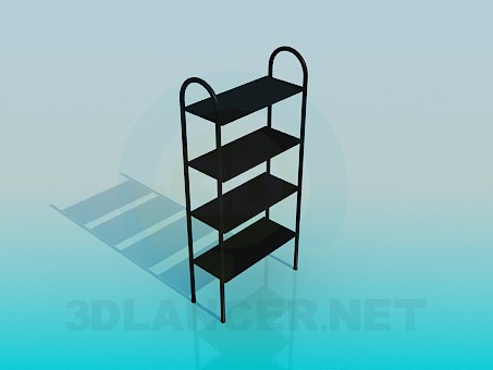 modelo 3D Librería - escuchar modelo 3D Librería - escuchar