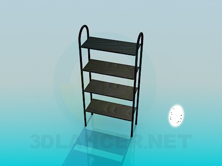 modelo 3D Librería - escuchar modelo 3D Librería - escuchar
