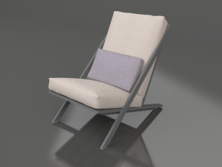 3D-Model "Club chair for relaxation (Anthracite)"