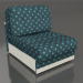 3d model Sofa module Jacqueline 1 (blue) - preview