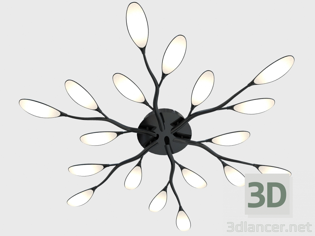 modèle 3D Luminaire de plafond Scoppa (3994 75CL) - preview