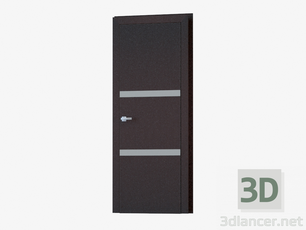 3d модель Двері міжкімнатні (06.30 silver mat) – превью