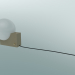3D Modell Tischlampe, Wand Journey (SHY1, 26х18cm, H 24cm, Messing lackiert) - Vorschau