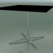 3D Modell Quadratischer Tisch 5511, 5531 (H 74 - 89 x 89 cm, schwarz, LU1) - Vorschau