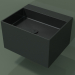 modèle 3D Lavabo suspendu (02UN32302, Deep Nocturne C38, L 60, P 50, H 36 cm) - preview