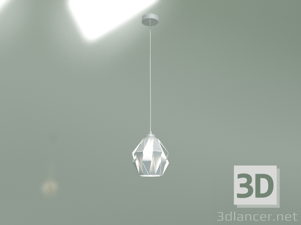 3d model Pendant lamp 50137-1 (white) - preview