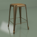 3d модель Полубарный стул Marais Vintage Wood (бронза пушечная, орех) – превью