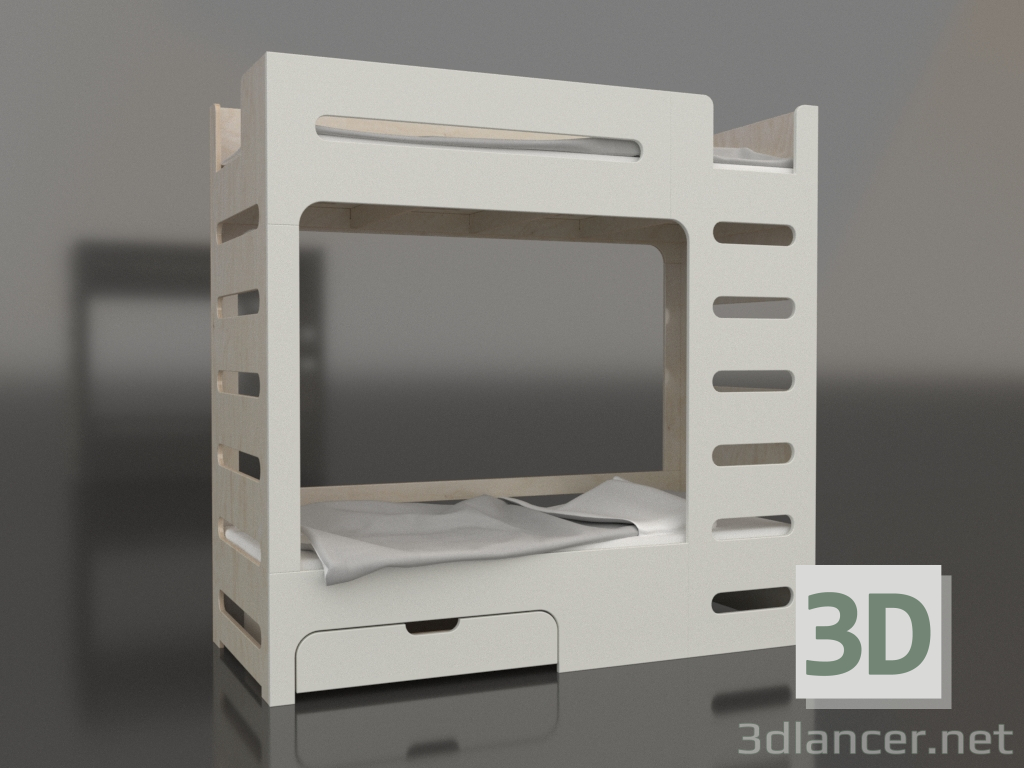 modèle 3D Lit superposé MOVE ER (UWMER1) - preview