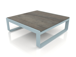 Coffee table 90 (DEKTON Radium, Blue gray)